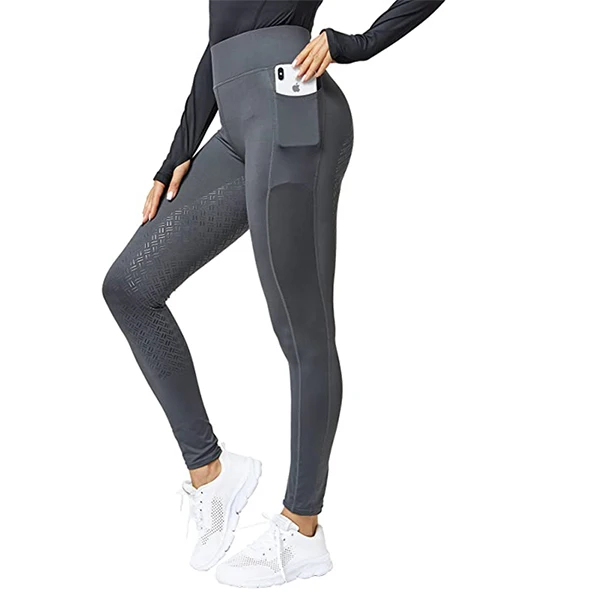 High Quality Horse Riding Pants Legging Equestrian Breeches Full Seat Silicone Equestrian Riding Pants With Pockets