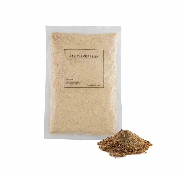 Hot Sale Garlic Fried Rice Halal Instant Food Seasoning Pre Mix Powder 0.24KG No Added Preservatives