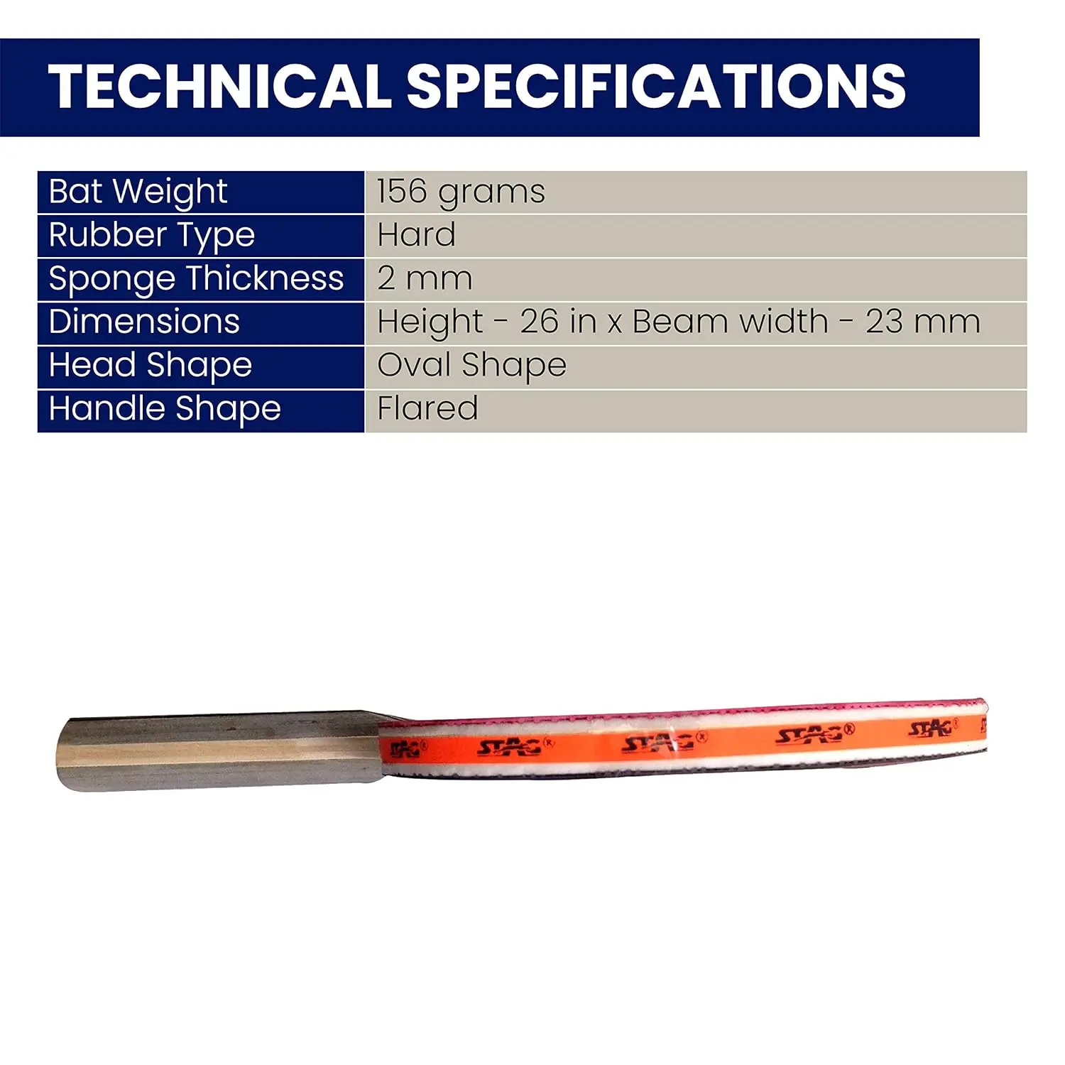 OEM Manufactured STAGGLOBAL Tournament Table Tennis Racket High Performance Sports Equipment