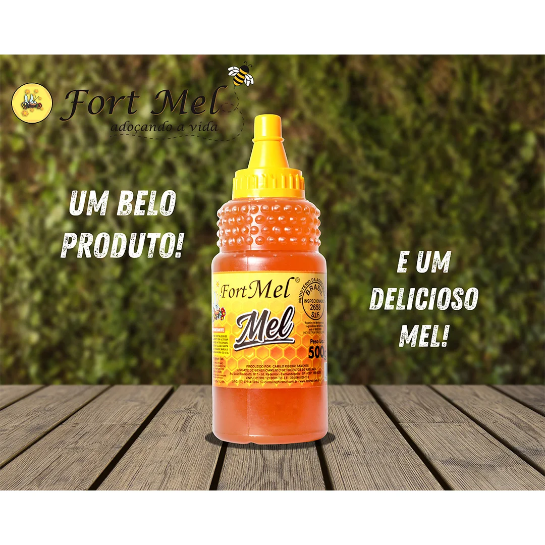 Honey Jar 500g Pot Packaging - Packaging Natural Organic Sweet Healthy Pure Quality