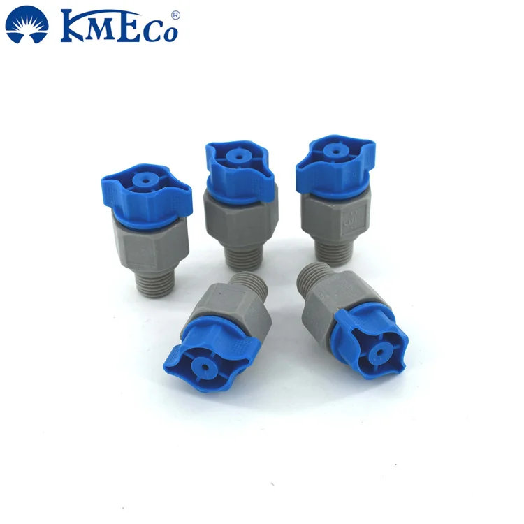 KMECO Promax  QPHA Plastic Quick Release Spray Tip Standard Full Cone Spray Nozzle