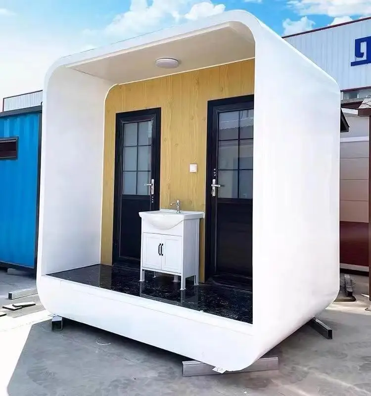 Portable and Mobile Prefabricated 20 Foot Container Office with Optional Bathroom