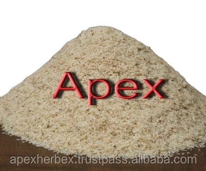 Псилиевая шелуха, порошок растительной шелухи от 95 до 99, органический изаггол исапгол, псиллий