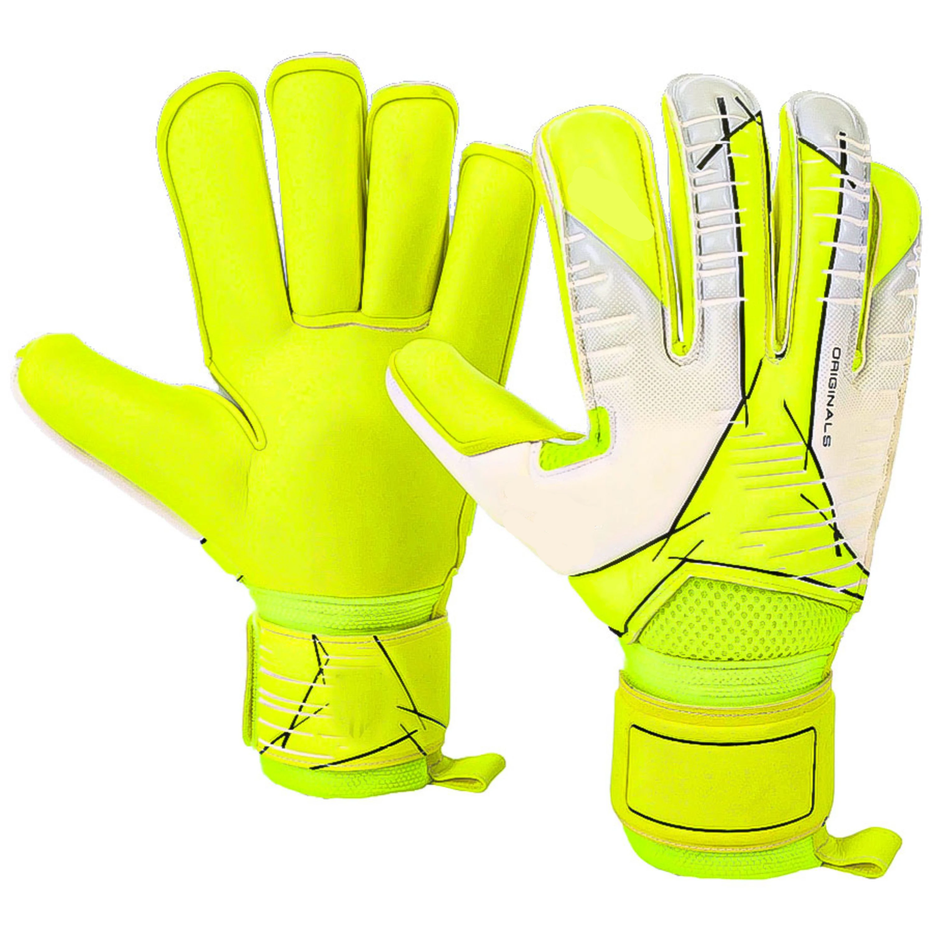 Printed Soccer Goalkeeper Gloves Outdoor Sports Gloves With Custom Logo Custom Design Print and Packing