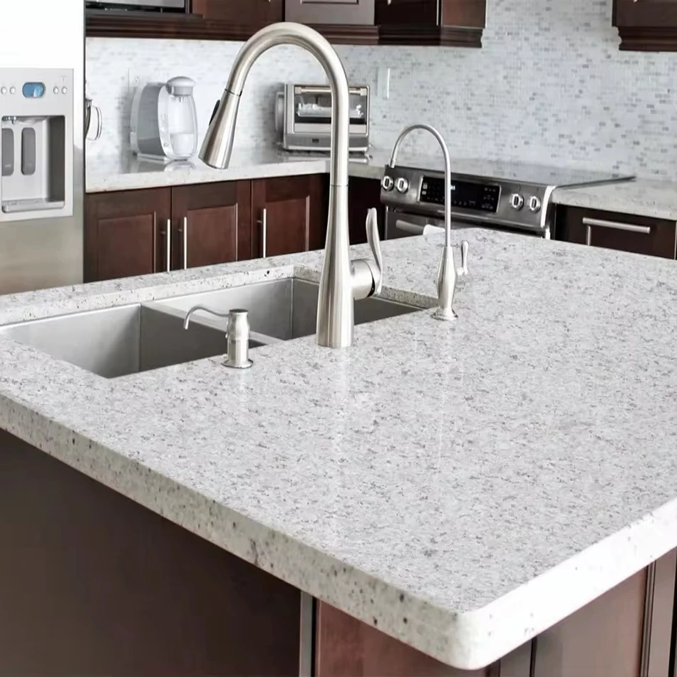 Moon White Modern Granite Tiles and Slabs Polished Floor Kitchen/Bathroom Application Block Style for Stylish Modern Interiors