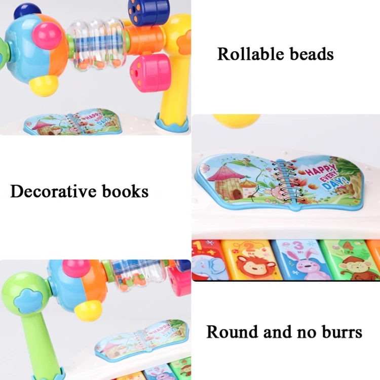 Cheap Price Early Childhood Education Learning Piano Enlightenment Light and Music Machine(Color Box)