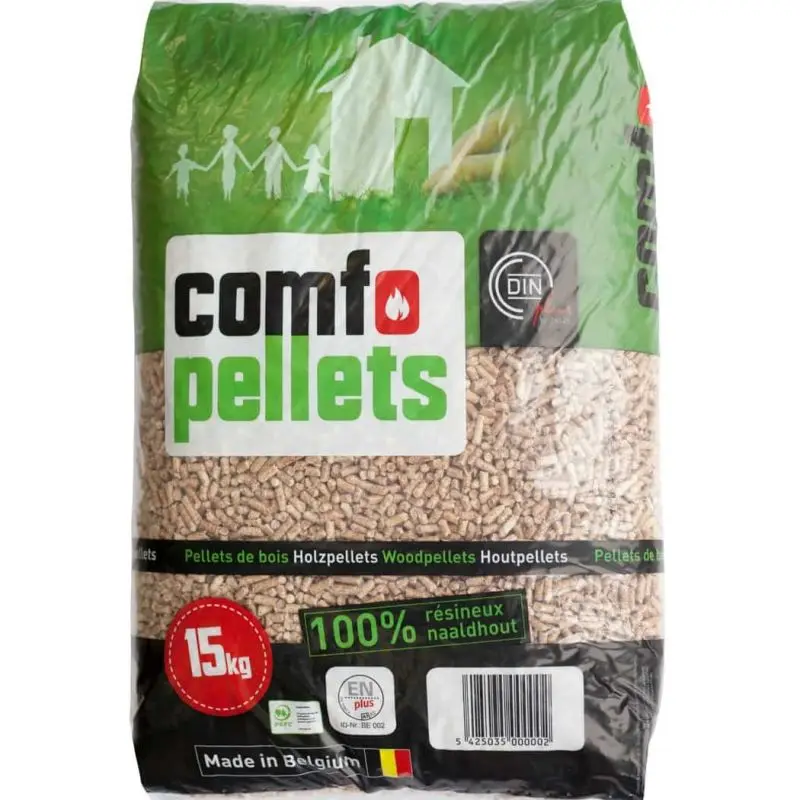 Manufacturer Of Wood Pellets For Sale Pine Wood Pellet 6mm 15KG Bags