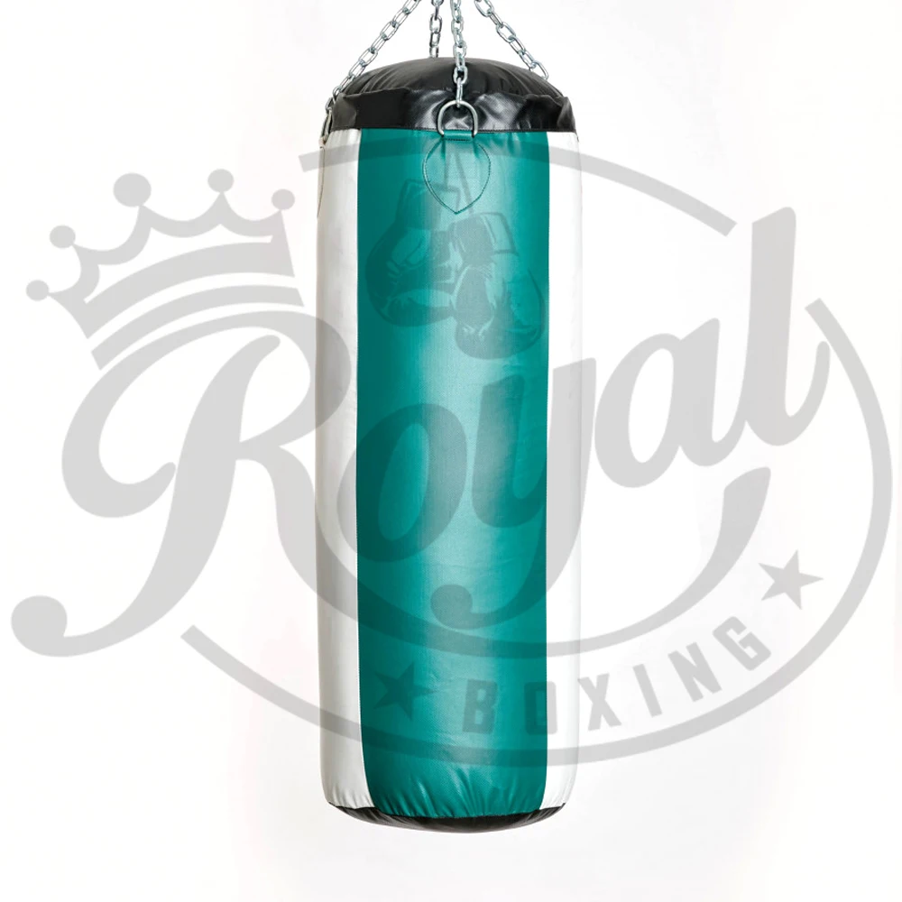 Heavy-Duty PVC Leather Boxing Sandbags Durable Inflatable Punching Bag with Free Custom Logo Print for Fitness and Gym Use