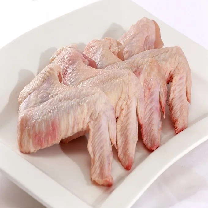Slaughtered by Muslims individually by hand  Chicken Wings/ Mid Joint Wings