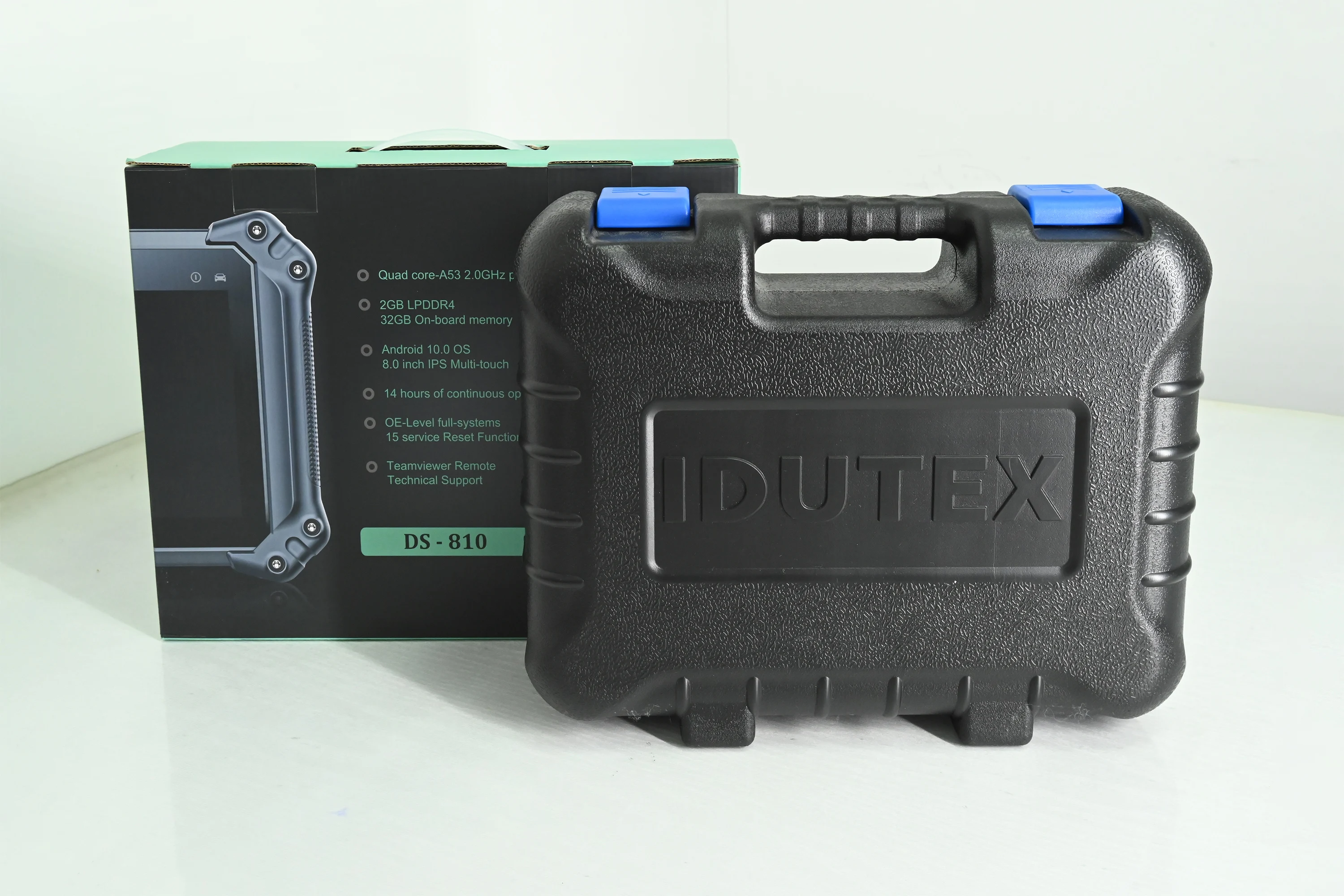 Сканер Idutex DS810 obd2 для легкового автомобиля полной системы автомобильные инструменты с установленным программным обеспечением готовые к использованию