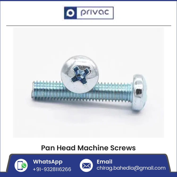 Pan Head Screw DIN7985 Stainless Steel Cross Pan Head Machine Screw