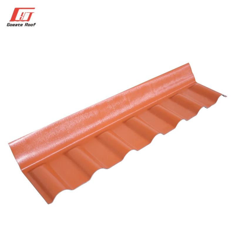 spanish asa pvc roofing 4 layers asa pvc roof tile manufacturer