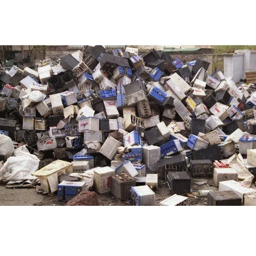 Lead Battery Scrap Used Car Scrap Drained Lead Acid Battery