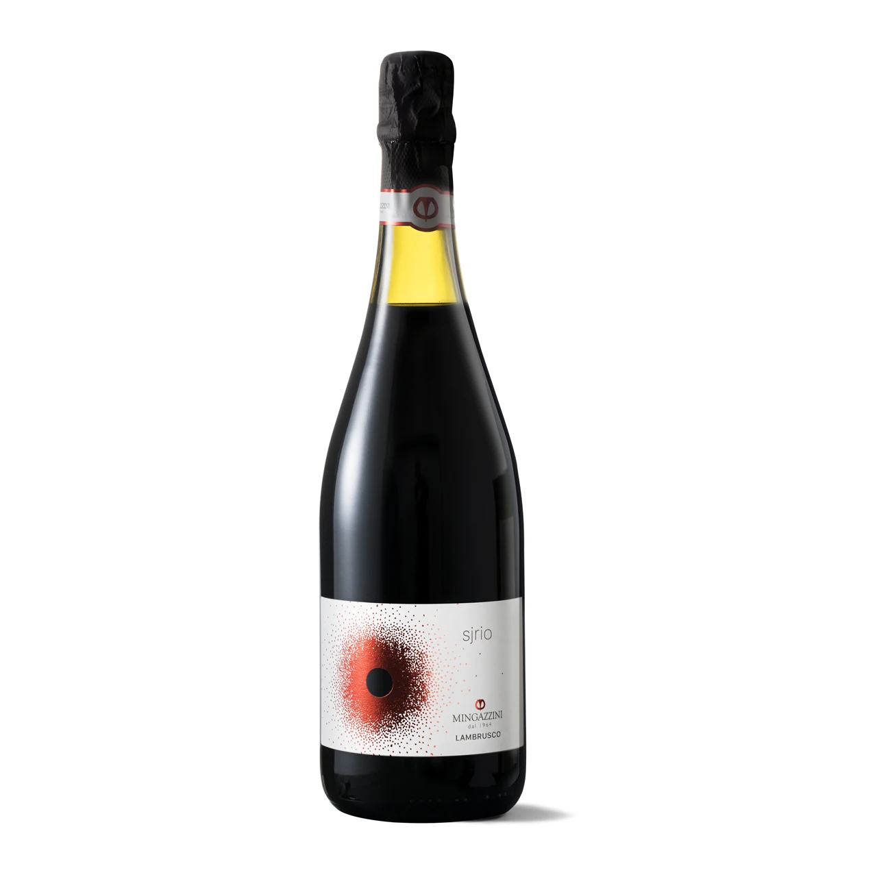 Премиум итальянское игристое красное вино Sjrio Lambrusco Rosso Emilia IGT бутылки 750 мл