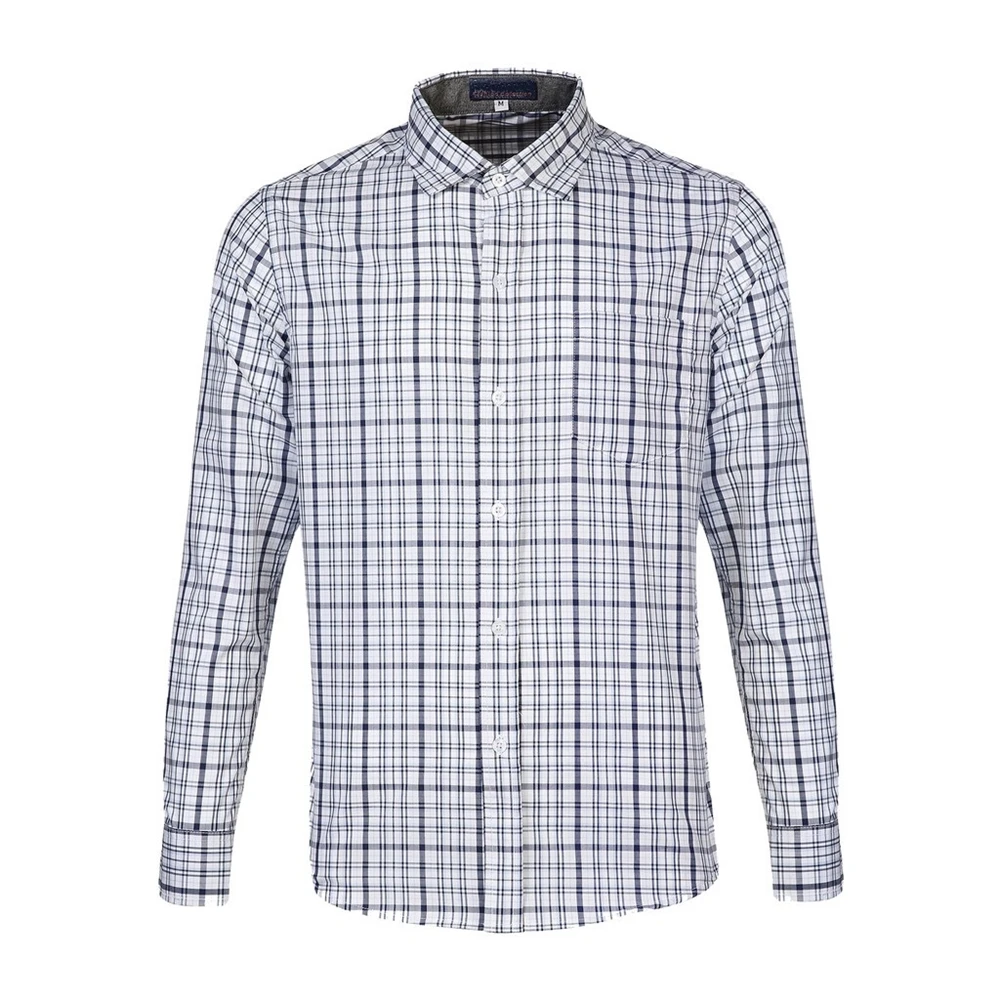 100% combed cotton shirt embroidery with long sleeve casual shirt for men and Manufacture of casual clothes from Vietnam