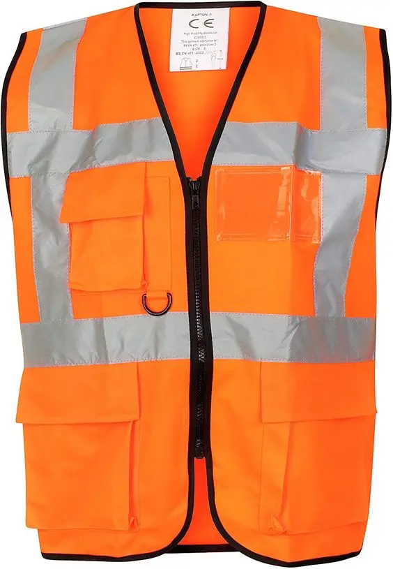 Custom Chile Election Security Clothing Voting Reflective Vests Ballot Vest Shirt Dragon Yellow Fluorescent Smart