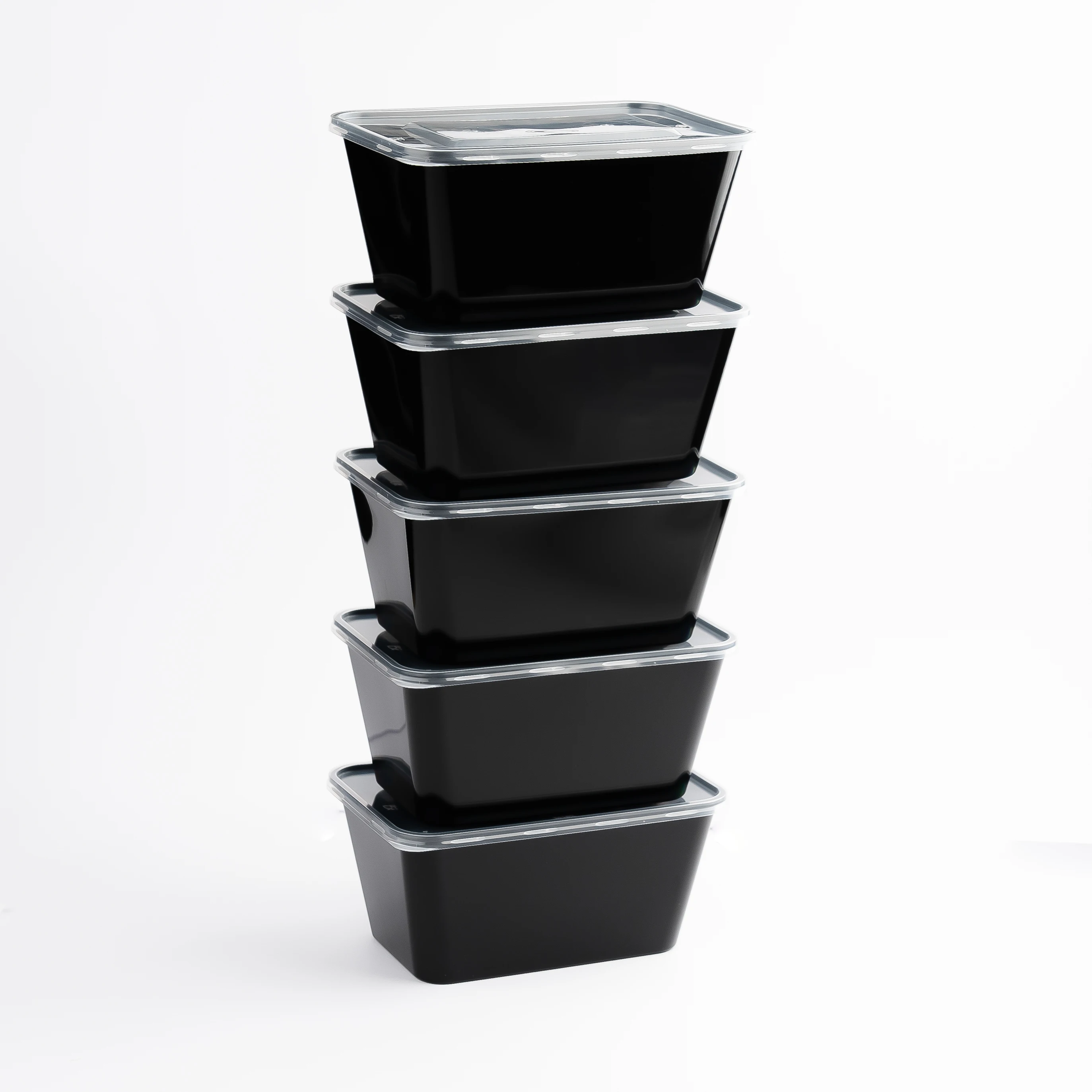 100% Good quality Unique Transparent 1000ml Plastic Rectangular Container for Flavorful Culinary Creations at low prices