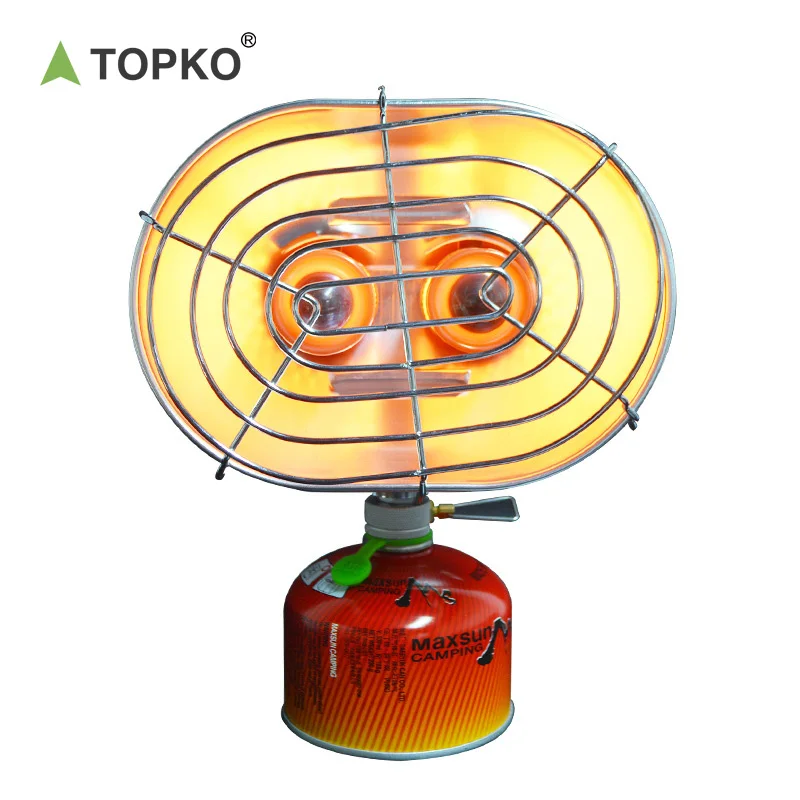 TOPKO портативный мини портативный газовая горелка кемпинг нагреватель для кемпинга и походов рыбалки охоты Сейф комнатный обогреватель внутри плита газового баллона нагреватель