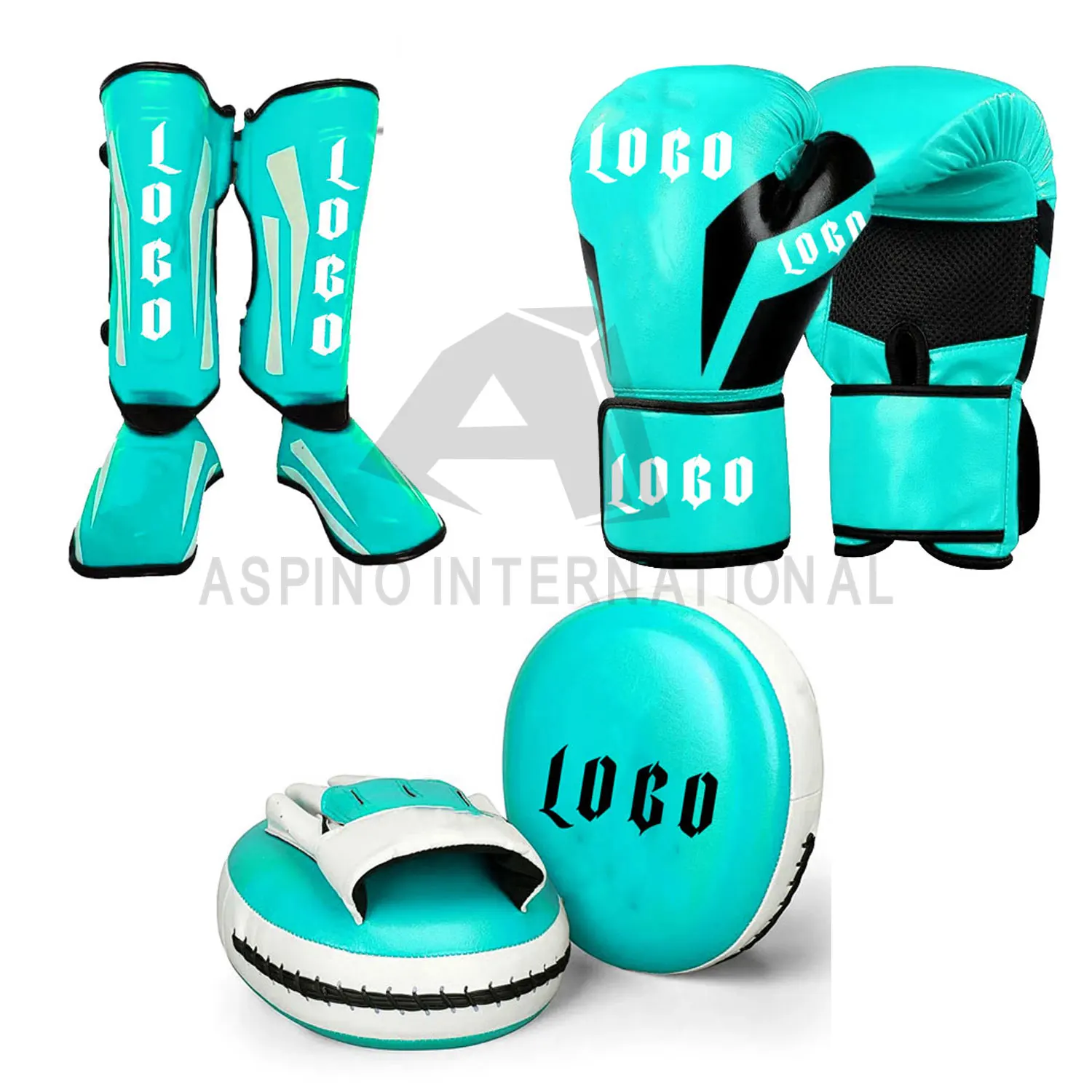 Wholesale Professional 3-Piece Sparring Gear Set for Muay Thai and Kick Boxing Stretch Features Fight Training Equipments