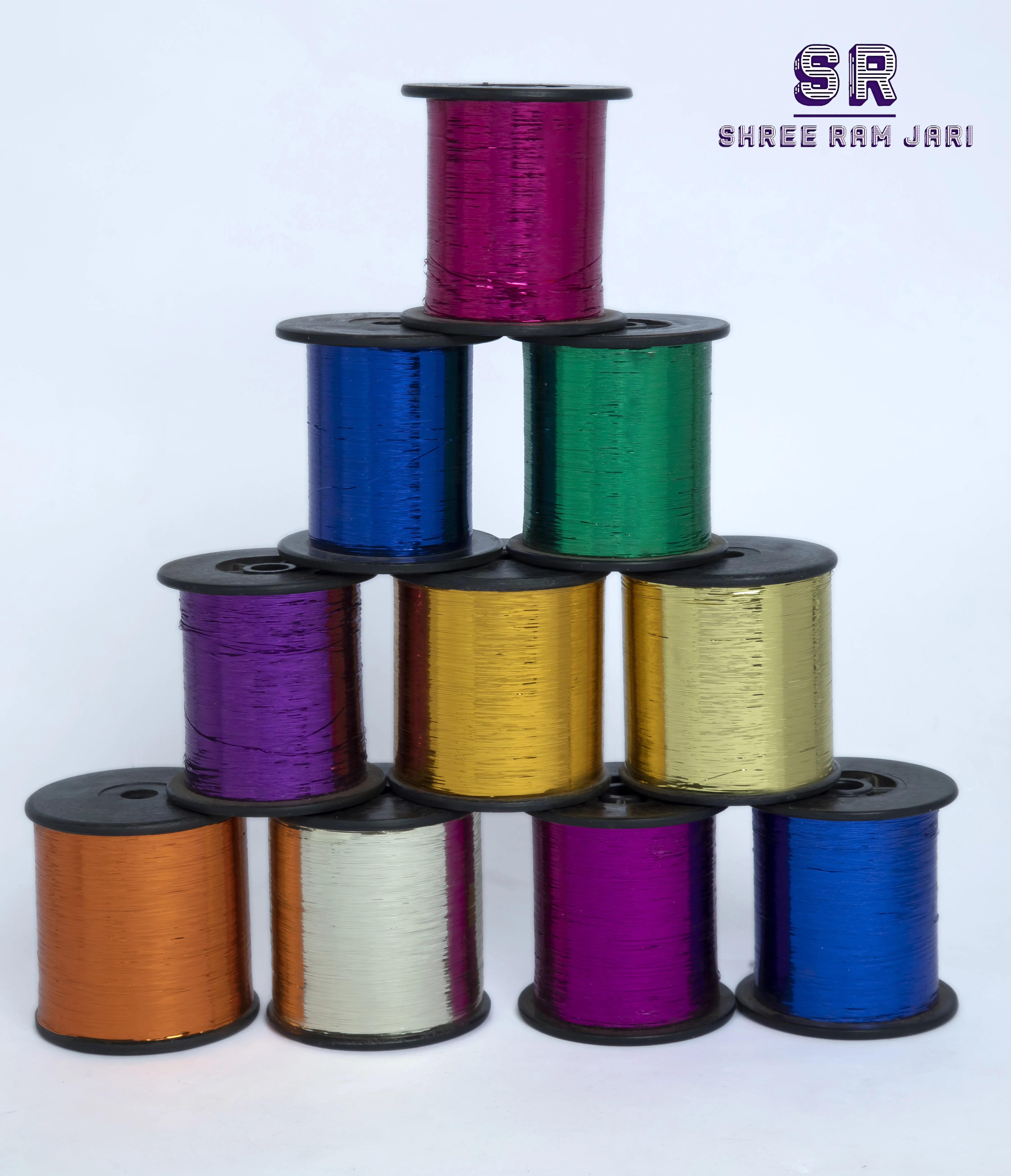 1/254 Size/Cut Coloured Metallic for Weaving Flat Knitting M Type Metallic Yarn Factory Outlet High-Quality At Affordable Price