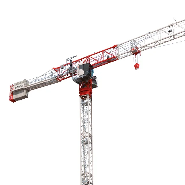 Fast erecting tower crane QTK40 with towing arrangement