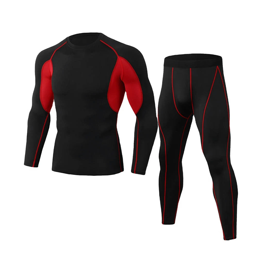 Sportswear Set Wholesale Men Running Training Tights Compression Fitness Suit customized sports wear best quality product