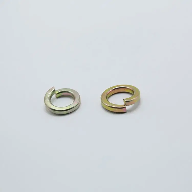 Metal spring round bolts nuts galvanized circlip thin shim flat  spring lock washer