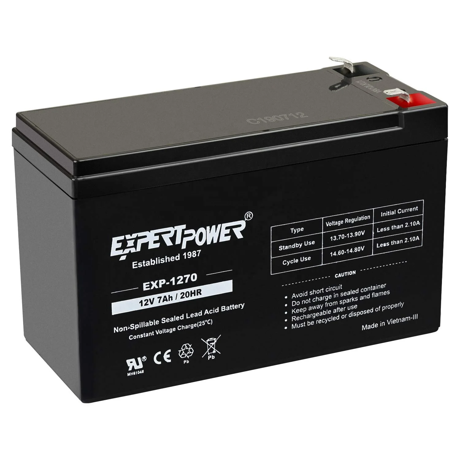 Best selling solar gel battery for solar energy syatem 12v 7ah lead acid battery