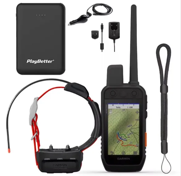New Alpha 200i/TT 15 GPS Dog Tracking and Training Bundle Handheld and Metal Collar for Pet Positioning