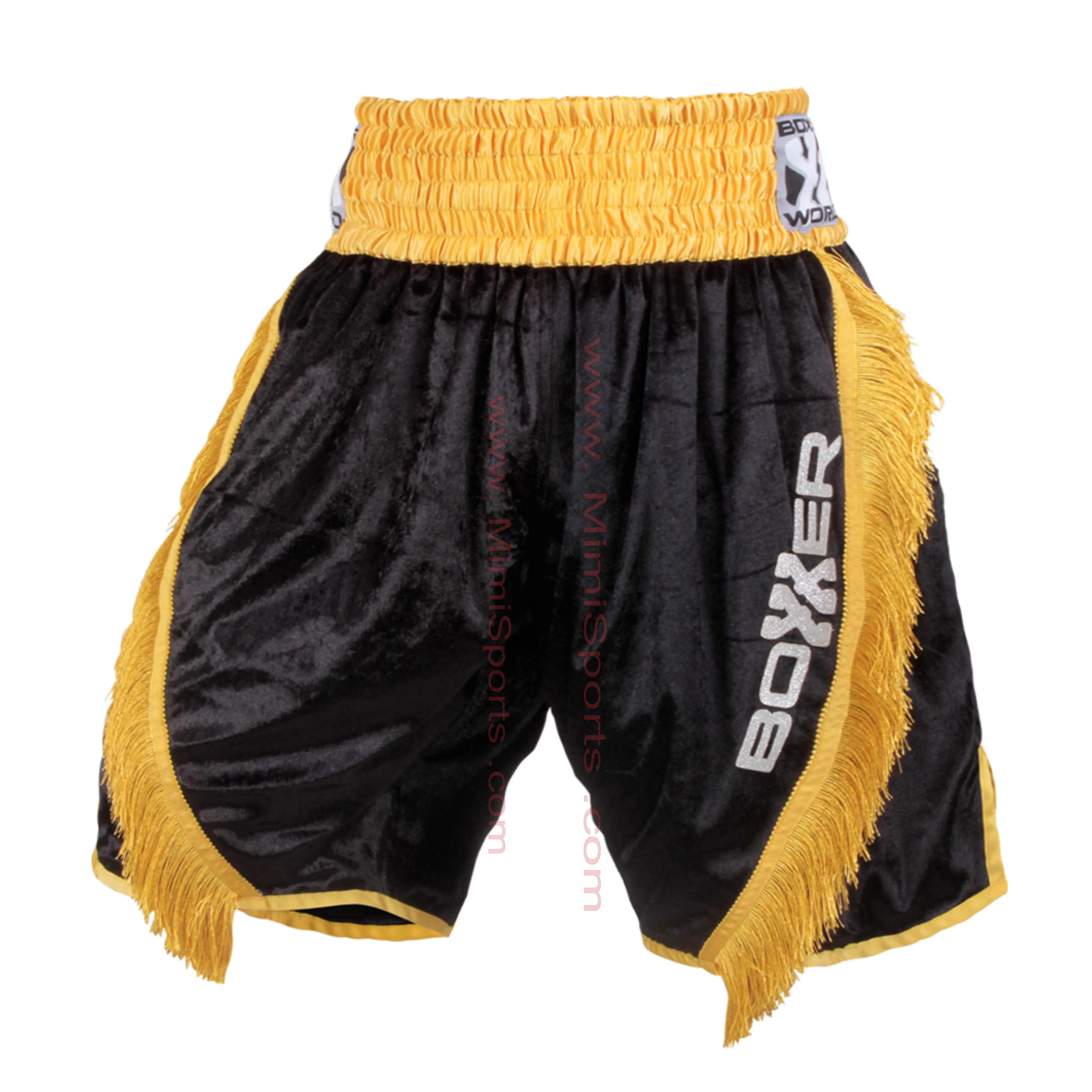 Trending Wholesale Fashion Boxing Shorts Training Muay Thai Boxing Stain Short MMA Shorts Muay Thai Kids Muay Thai Shorts Trend