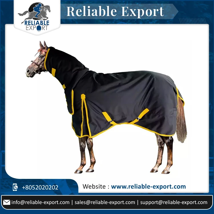 Best Winter Waterproof Horse 600D Ripstop Fabric 1200 Denier Ripstop Turnout Horse Rug Filling 0 to 350 Grams