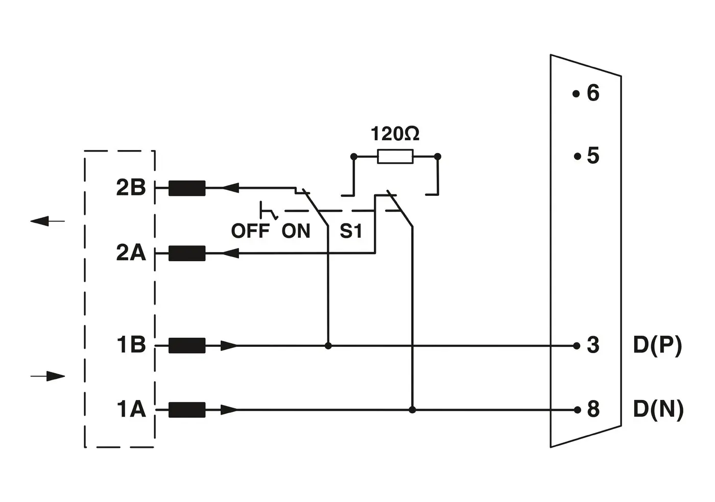 2903271 SUBCON-PLUS-ARCNET/AX/SC038  Phoenix Contact D-SUB Bus Connector
