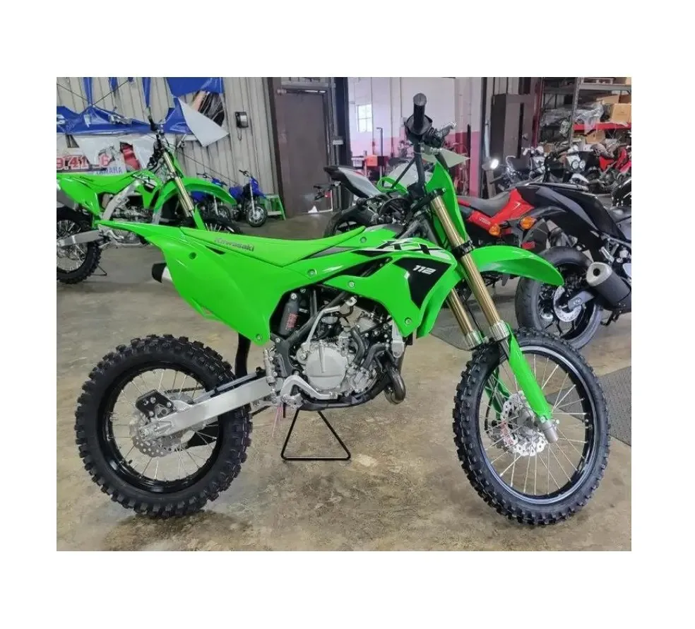 2024 оптовая продажа новые уличные легальные 2023 внедорожные мотоциклы Kawasakis KX 112 KX112