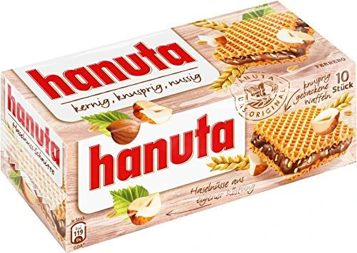 Custom Made Ferrero Hanuta Riegel 5 er Pack 172,5g
