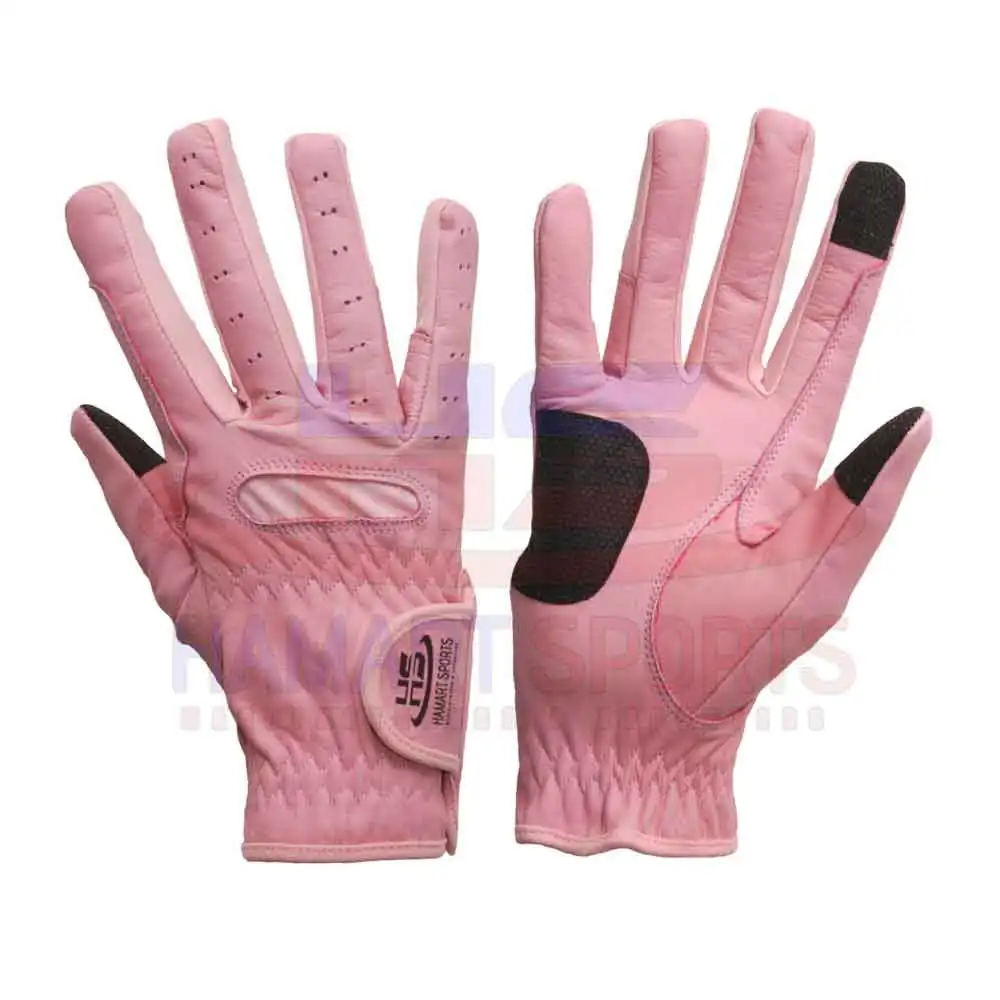 Professional Equestrian Horse Riding Gloves Custom Horse Riding Gloves Synthetic Leather For Men Anti Split Horse Riding Gloves