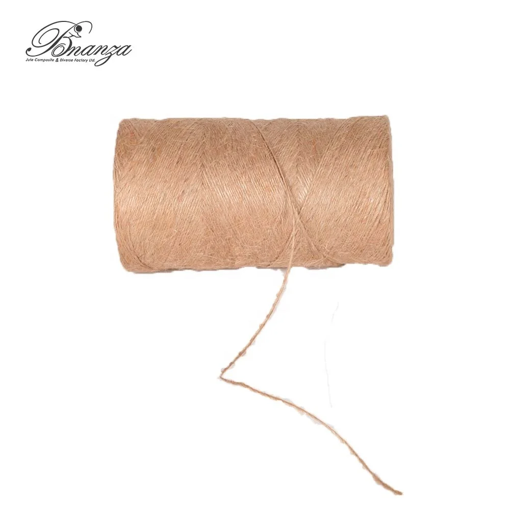 Zero Spike 10 lbs Single ply CB Quality Jute Yarn from 100% BTD Grade Tossa jute of Hard District Area in Bangladesh