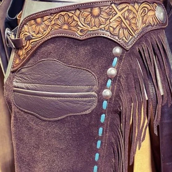 leather horse full chaps