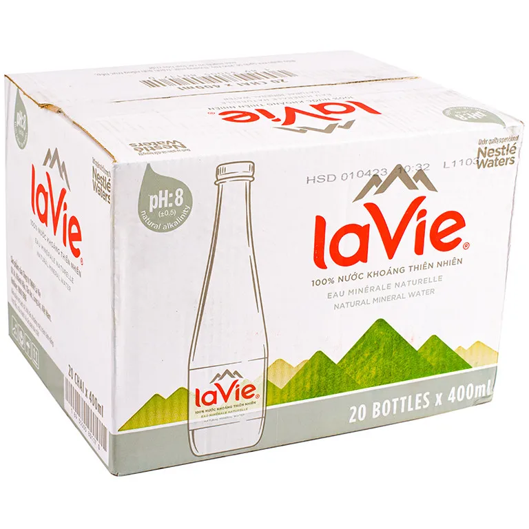 The Wholesale Lavie Bottle Water Premium 400ml x 20 Bottles