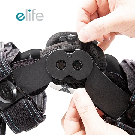 E-Life E-KN043 high quality medical post op orthopedic hinged knee immobilizer support brace