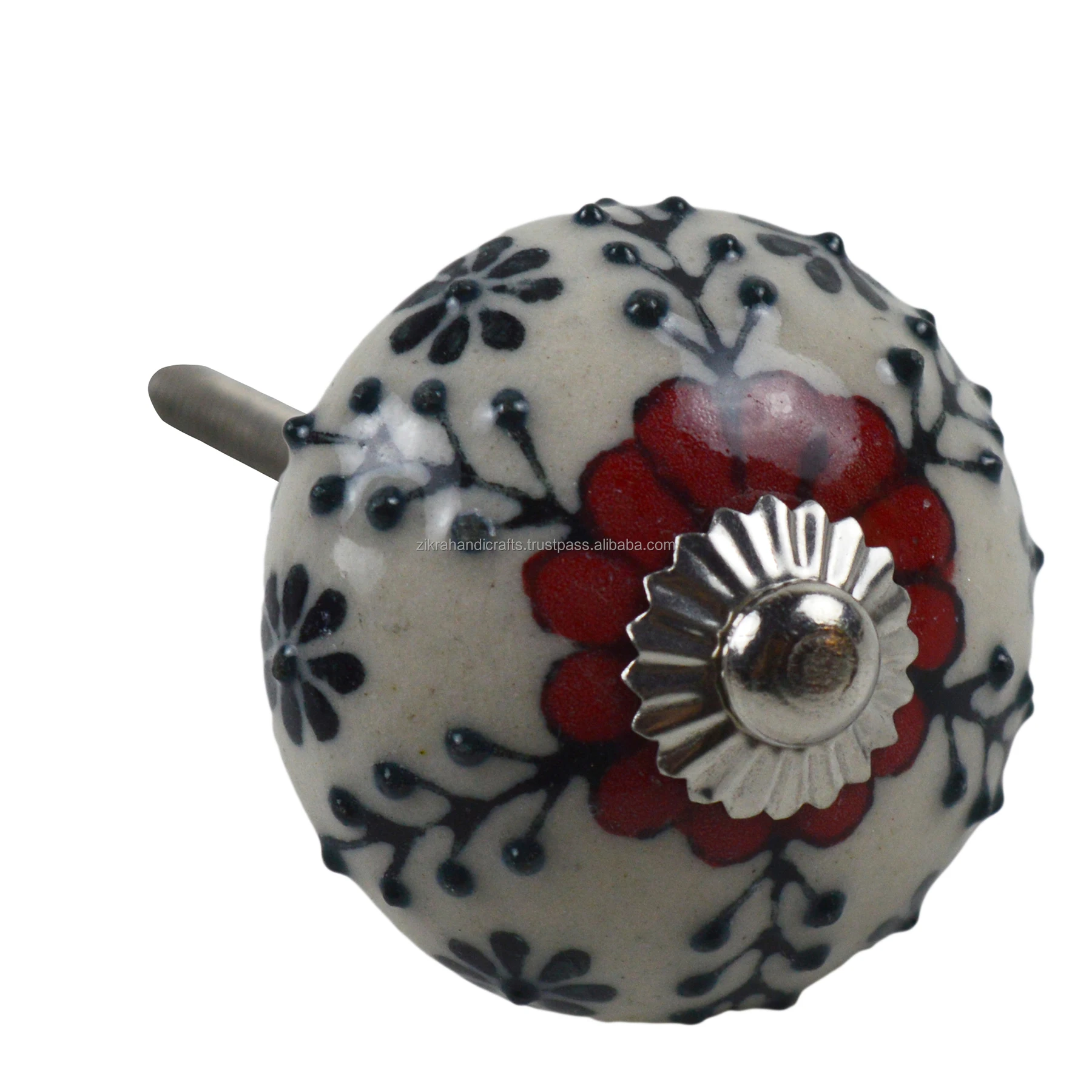 Multiple Finishing Kitchen Furniture Door Handle Antique Theme Zinc Cabinet Handles Ceramic Knobs Latest Collection Pull Doors