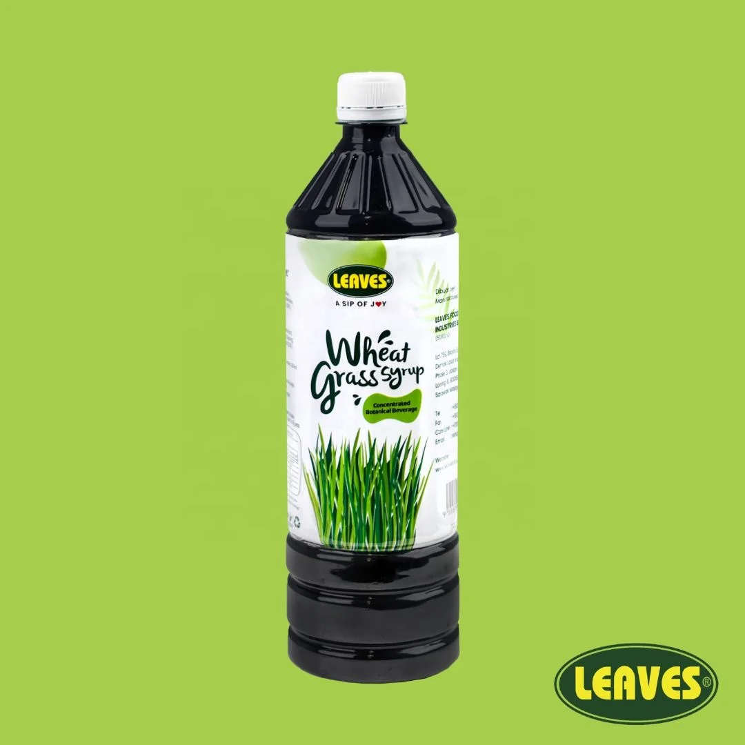 Leaves Sarawak Tea Syrup Concentrate | Sirap Concentrate Teh C Special Sarawak | WHEAT GRASS SYRUP - 1Litre