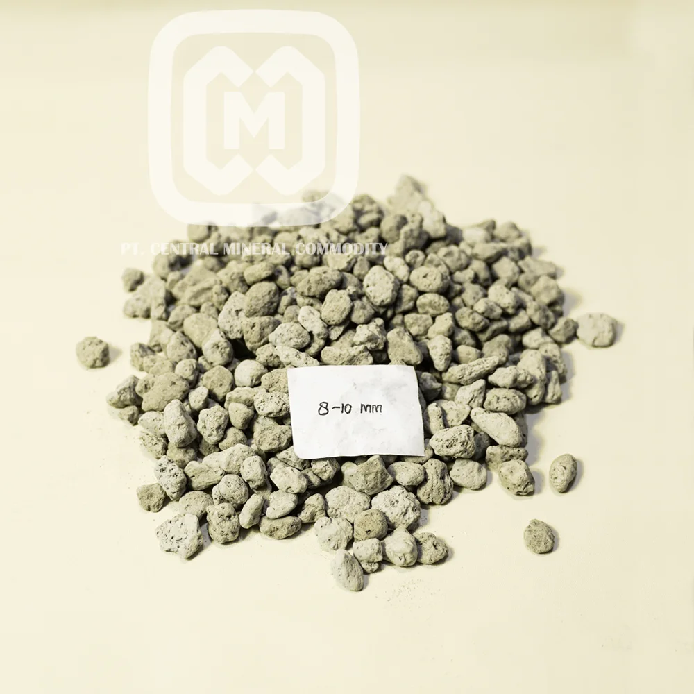 NATURAL PUMICE STONE Size 8-10mm FOR PLANT GROWING MEDIA INDONESIAN POROUS LIGHT BROWN VOLCANIC ROCK GREENHOUSE AND HORTICULTURE