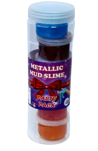 Buy New Metallic Mud Slime Party Pack For Kids Playing Uses Mud Slime Manufacture in India Wholesale Prices