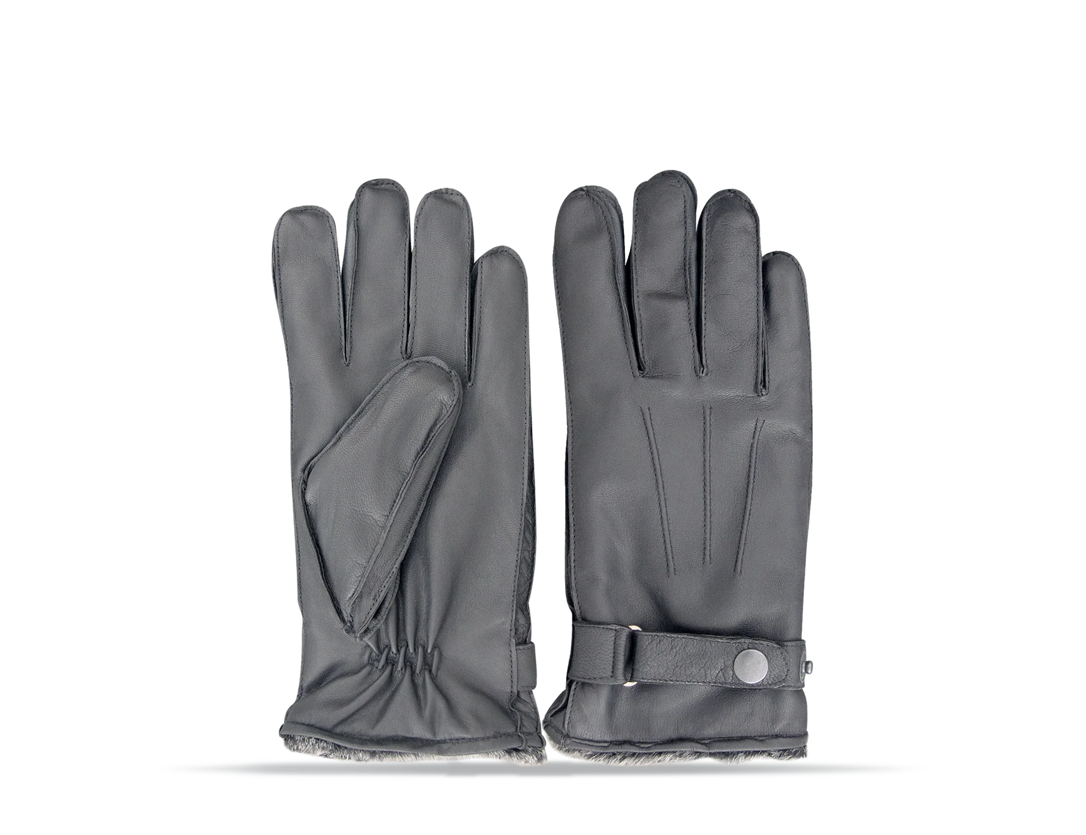 OEM New Arrival Red Black Pure Leather Fashion Driving Dressing Gloves