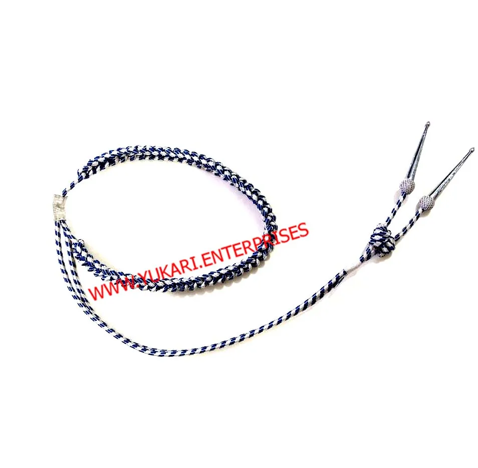 Factory Tactical Gold Leading Officers Aiguillette Ceremonial Dress Shoulder Cord for marching band uniform