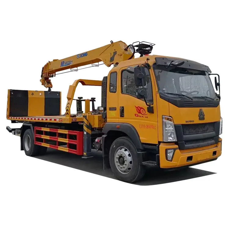 One tow two towing truck bed 5t 8t 10t tilt tray tow truck for road accident rescue