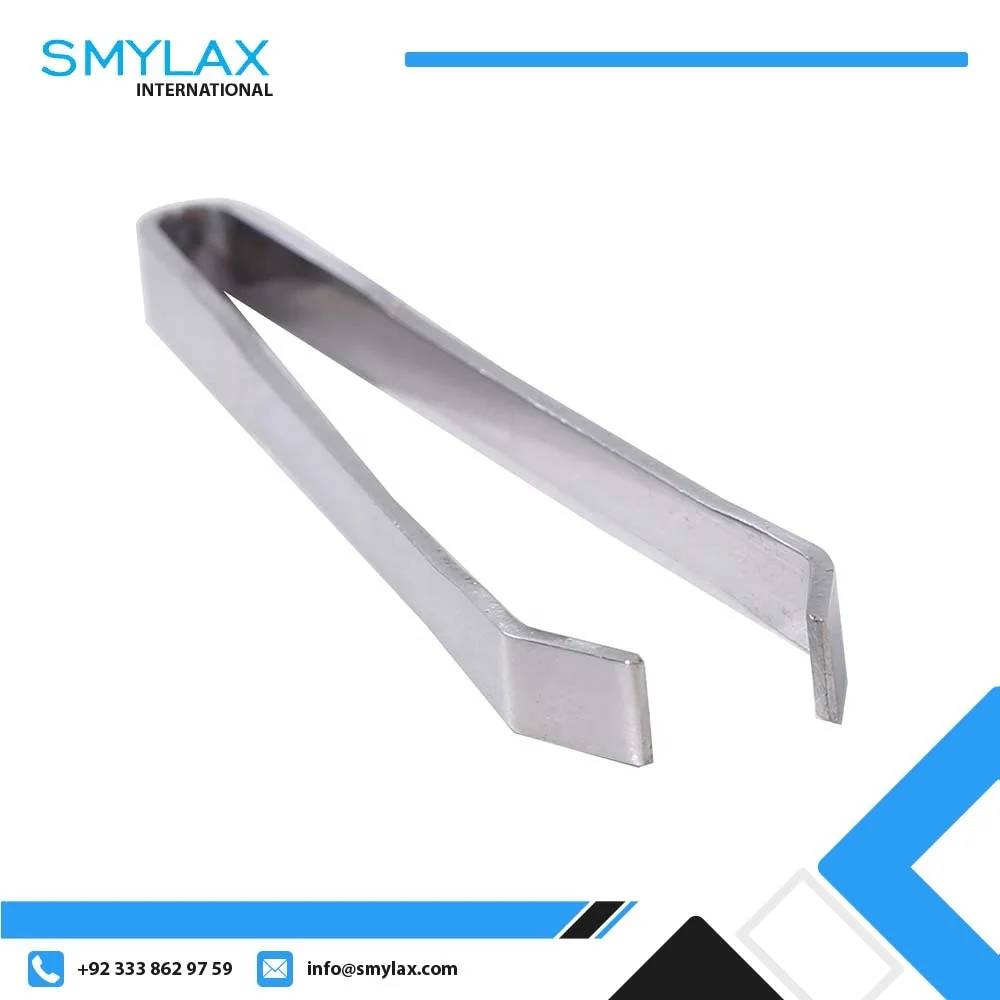 Stainless Steel Fish Bone Tweezer Food Clips Food Tongs Hair Removal Tool Angled Ham Tweezers Kitchen Plier Seafood Tool
