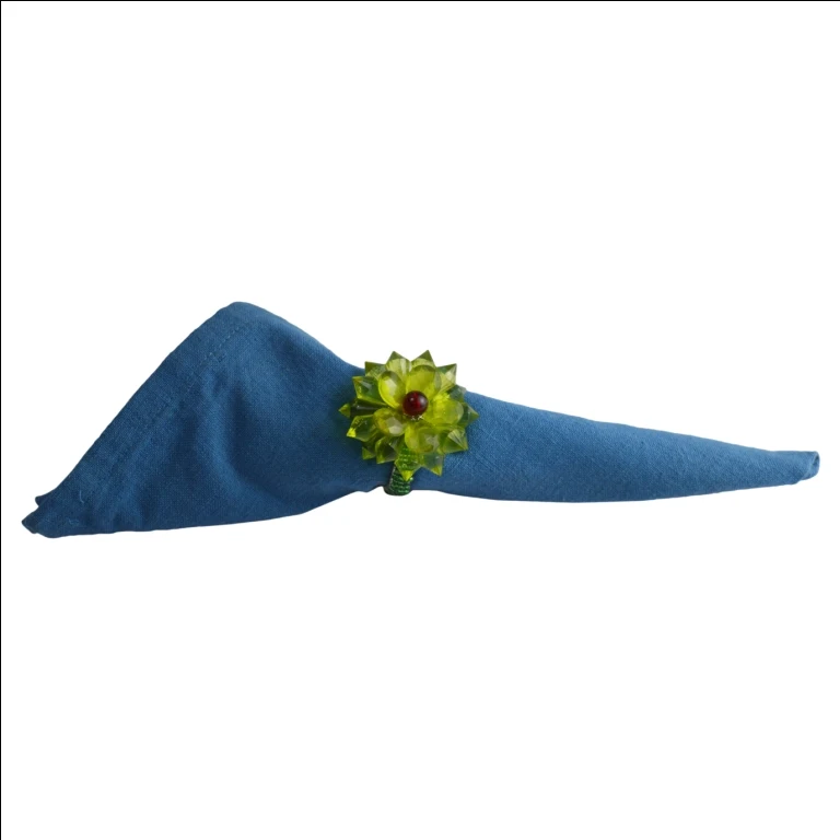 Trending Design Napkin Holder Rings for Table Decoration at Home Hotel Restaurant Flower Napkin Holder Manufacturer From India