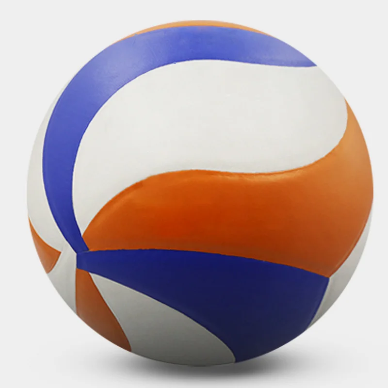 TOPKO Volleyball, PU Leather Soft Indoor Outdoor Volleyballs Sports Training Game, Volleyball size 5 Colorful Beach Volleyball