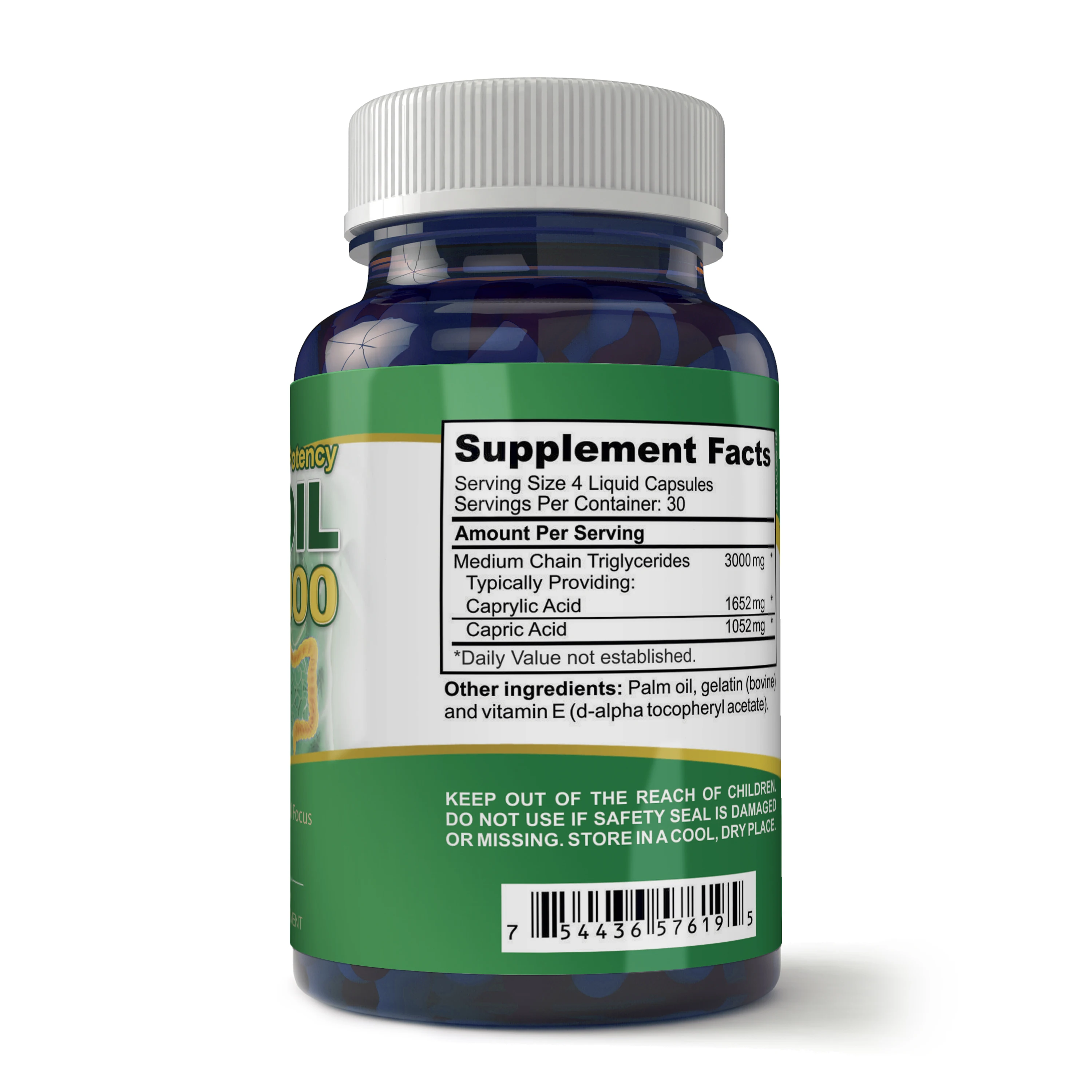 100% bulk mct coconut oil liquid food grade organic MCT oil